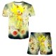 thumbnail image 3 of Nueva camiseta de Super Sonic para niños y niñas, traje con estampado de Sonic de Harajuku, camiseta + pantalones cortos, estilo callejero de moda, mangas cortas para niños, 3 of 5