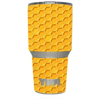 MightySkins YERAM26SI-Solid Yellow Skin for Yeti Rambler 26 oz Stackable Cup  - Solid Yellow, 1 - Baker's