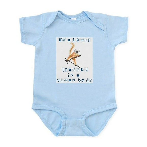 CafePress - I'm A Lemur Infant Creeper - Baby Light Bodysuit, Size Newborn - 24 Months
