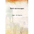 thumbnail image 1 of Beck microscopes 2022 [Relié], 1 of 1