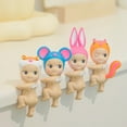 12Pcs Sonny Angel HIPPERS Looking Back Series Original Mini Figure