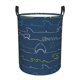 thumbnail image 1 of Fotbe Shark Cesto de Ropa con Asas, Cesto Impermeable de Gran Capacidad, Bolsa de Lavado para Dormitorio, Cesto de Ropa con Ruedas y Asas-Small, 1 of 6