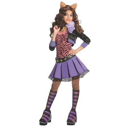 Halloween Monster High Deluxe Clawdeen Wolf Child