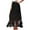 Black, variant on HomeGardon Maxi Skirts for Women Long Skirts Summer Women's Heavy Hollow Tassel Irregular Long Skirt Straight Skirt,S-L
