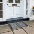 thumbnail image 6 of Addison Rugs Chantille Indoor/Outdoor Transitional Stripes Gray Washable Rectangle Rug, 1'8" x 2'6", 6 of 6