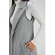 thumbnail image 4 of Chaleco con solapa Roman Fashion /Juvenil, 2953 (Gris) gris M, 4 of 6
