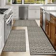 thumbnail image 6 of Kitchen Rugs Sets of 3 Non Slip Washable Kitchen Mats for Floor, Waterproof Kitchen Runner Rug, Floor Mat Carpet for Entryway, Laundry, Sink, Hallway, Bathroom, 6 of 10