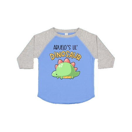 

Inktastic Abuelo s Lil Dinosaur with Cute Stegosaurus Gift Toddler Boy or Toddler Girl T-Shirt