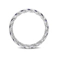 thumbnail image 4 of Everly Women's Created Sapphire 10k White Gold Ring, 4 of 6