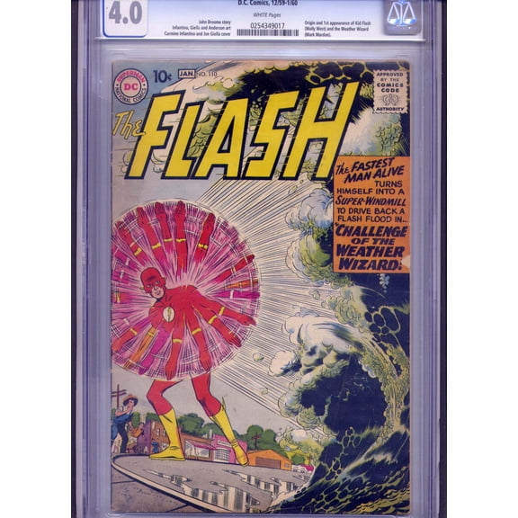 Flash #110 - CGC 4 Comic Book