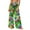 Green2, variant on Levmjia Womens Swim Pants Floral Printed Cover Up Quick Dry Sunscreen Sun Protection Wide Leg Beach Lightweight Vacation Bohemian Style