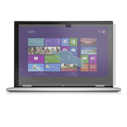 PcProfessional Screen Protector for Dell Computer Inspiron 13 7000 Series 13.3" Touch Screen High Clarity Anti Scratch Filter Radiation+ Microfiber Cloth