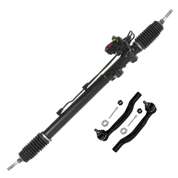 Detroit Axle - Front 3pc Rack and Pinion Kit for 99-03 Acura TL, 1 Power Steering Rack and Pinion Assembly 2 Outer Tie Rods1999 2000 2001 2002 2003 Replacement