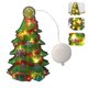 thumbnail image 5 of Inteprter Lámpara de modelado de Navidad Papá Noel Árbol de Navidad Muñeco de nieve Alimentado por con ventosa Decoración Lámpara colgante Iluminación y accesorios Numero 3 Inteprter HA026361-03, 5 of 6