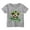 Grey, variant on Tops for Teens St Patrick's Day Themed Casual Short Sleeve Tee for Toddler Girls and Boys Size:12-18 Months
