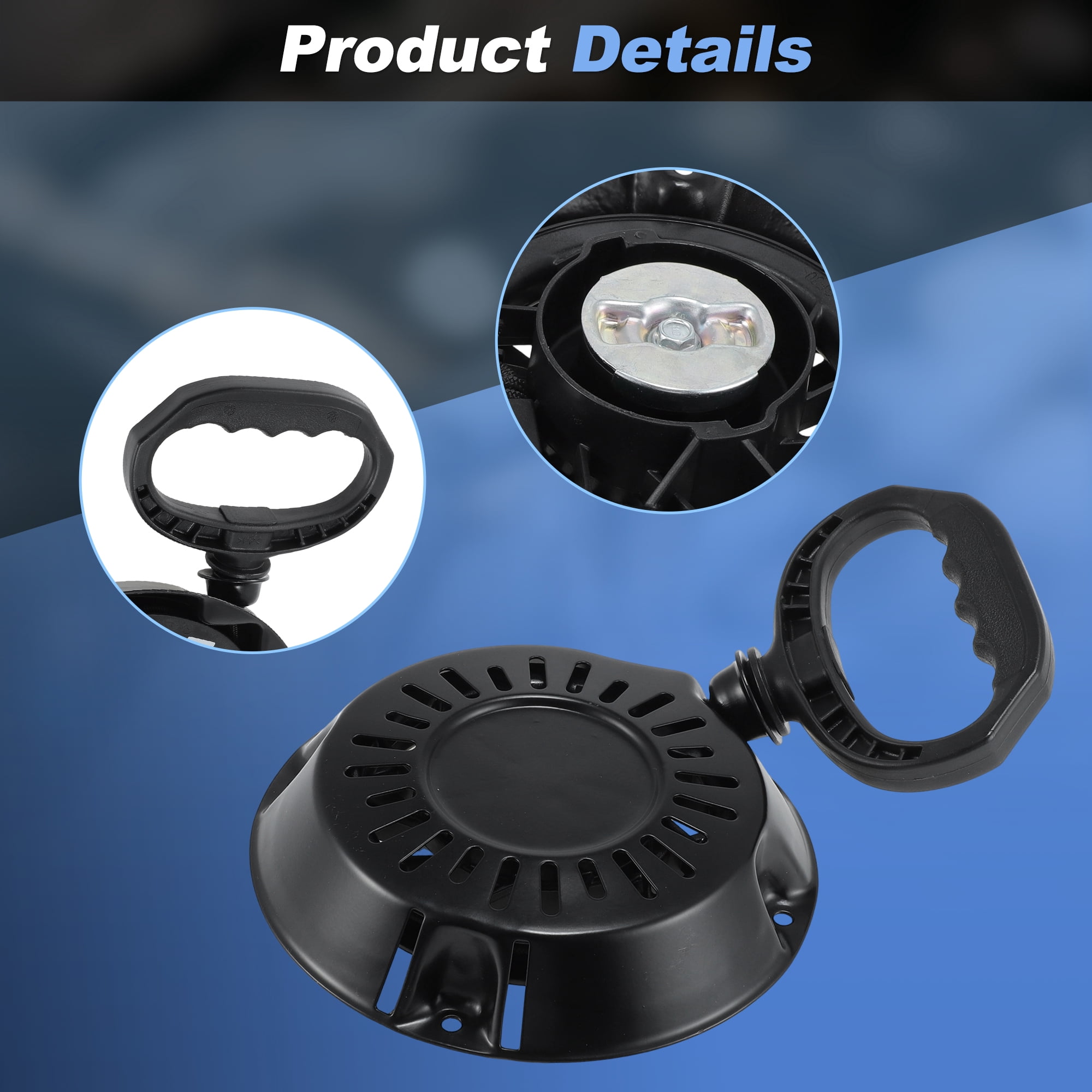Unique Bargains Pull Start Recoil Starter Assembly for Briggs Lawn Mowers