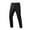 #H-Black, variant on GuangCheng George Mens Slim Fit Jogger Pants Elastic Waist Zip Pockets Stretchy Comfort Sports Casual Lightweight Trousers,Size:2XL