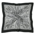 thumbnail image 5 of RIIQIICHY 27.5 Inch Women Head Scarf Like Silk Satin Hair Scarf for Women Sleeping Square Designer Bandana Scarf for Hair Wrapping at Night, 5 of 7