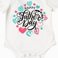 thumbnail image 5 of Baby Onesies Boy Happy First Fathers Day Outfit Newborn Infant Baby boy Girl Clothes Short Sleeve Romper Bodysuit Onesie, 5 of 5
