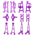 thumbnail image 1 of Wweixi CNC Machined Front Rear Portal Axle DIY Kit For 1/14 MJX 14210 On-Road Vehicles Purple, 1 of 1
