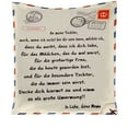 thumbnail image 1 of Summer Blanket Message To Loved Ones Flannel Blanket Customizable 59x86IN Light Weight Comforter Queen Size Extra Thick Large Blankets Air Conditioned Blanket for Sofa, Couch, Bed, Camping, Travel, 1 of 8