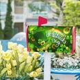 thumbnail image 6 of Happy St Patricks Day Mailbox Cover Magnetic Standard Size 18" X 21" Shamrock Clovers Rainbow Green Hat Mailbox Covers Magnetic Mailbox Covers Post Letter Box Cover for Outdoor Decor, 6 of 6
