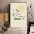 thumbnail image 2 of IDEA4WALL Framed Canvas Art Abstract Illustration Picture Prints for Modern Home Wall Decoration, 2 of 4