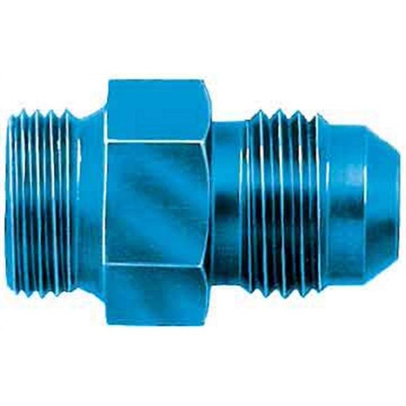 Adaptador De Carburador De Aluminio Anodizado Azul Aeroquip Fcm2113