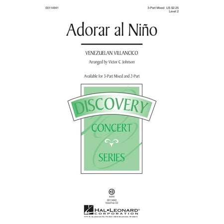 Hal Leonard Adorar al Nino (Discovery Level 2) 3-Part Mixed arranged by Victor