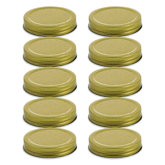 10pcs Honeybee Hive Feeders Mason Jar Lids Water Feeder for Bee Feeding Beekeeping Equipment Tools