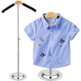 thumbnail image 1 of EIMELI Adjustable T-Shirt Display Rack 15-27 inch Flexible Shoulder Stand Clothes Hanger for Adult, 1 of 8