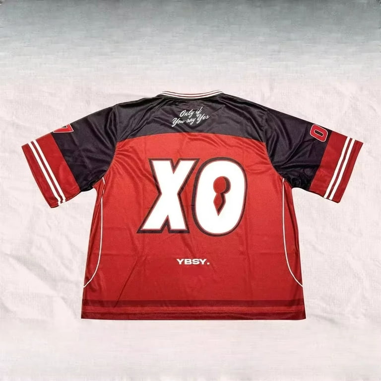 YBSY Enhypen XO Jersey 2025 T-Shirt Unisex Short Sleeve Round Neck