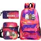 thumbnail image 1 of Set de mochilas Wes Bares Bears, mochila escolar con estampado de anime, 1 of 1