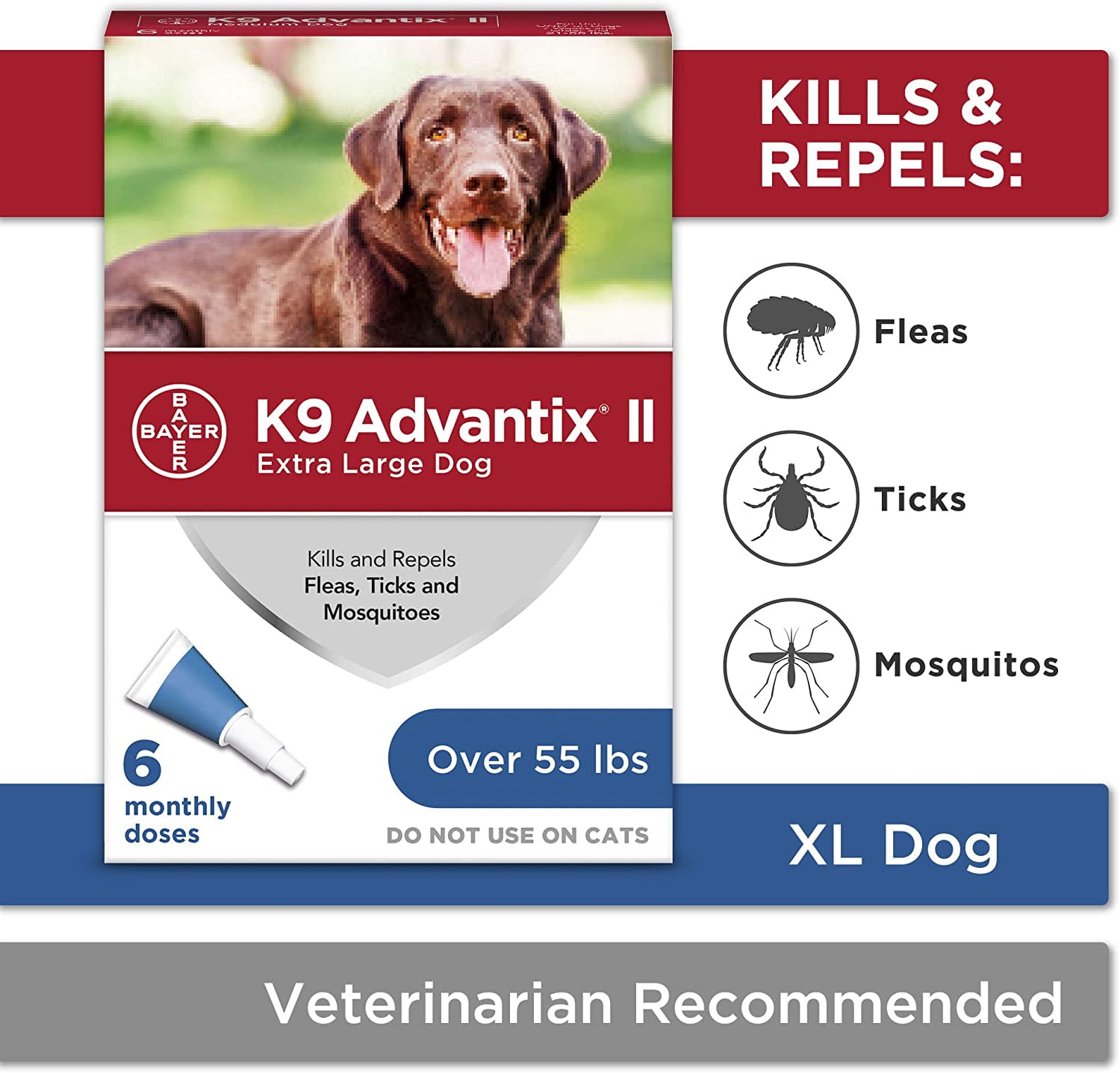 Advantix ii large dog 6 pack Clearance