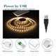 thumbnail image 5 of Lámpara Tira de luz LED Lámpara flexible Cinta de diodo Decoración Luz de fondo (Blanco cálido + 2 m) Ndcxsfigh Nuevos Originales, 5 of 8