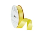 thumbnail image 2 of Offray Ribbon Yellow Polyester Ribbon, 3.12" x 0.62", 2 of 8