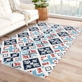 thumbnail image 1 of 2x3 Rugs Southwestern Area Rug, Tribal Carpet for Living Room Bedroom Entryway Aztec Patterned Indoor Home Decor, Non Slip Soft & Low Pile Small Washable Rug ZH&147, 1 of 7
