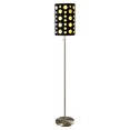 thumbnail image 1 of Lampadaire en Métal de 66 Po, design Rétro avec Abat-Jour Noir et Jaune, 1 of 2