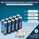 thumbnail image 4 of Baterías recargables Bump NiMH AA 1,2 V 1000 mAh, paquete de 10, 4 of 9