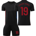 thumbnail image 1 of Ballon de Football Domicile et Extérieur No. 19 LAMINEYAMAL Réplique Noire, 1 of 2