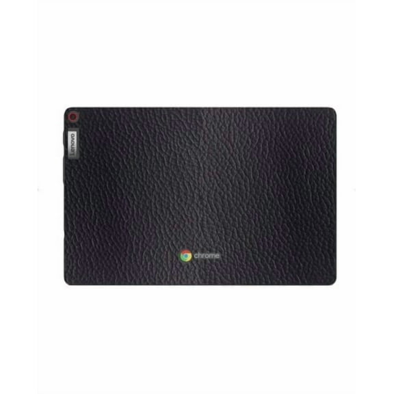 IBM/Lenovo Chromebook 10e Tablet BLACK LEATHER Laptop Skin