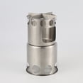 thumbnail image 3 of Stainless Steel Outdoor Wood Stove Portable Heating Stove BBQ, 3 of 5