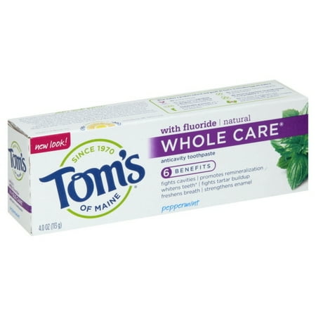 Toms of Maine Whole Care Peppermint - 4oz