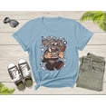 thumbnail image 4 of Superhero Elephant with Sunglasses Walking Eating Ice Cream T-Shirt Elephant Lover Gift T Shirt for Men Women Kids Boys Girls Teens Tshirt, 4 of 8