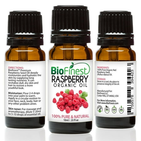 BioFinest Raspberry Seed Organic Oil - 100% Pure Cold-Pressed - Best ... BioFinest Raspberry Seed Organic Oil - 100% Pure Cold-Pressed - Best ...