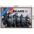 thumbnail image 3 of Gears 5 - Squad Wall Poster, 22.375" x 34", Framed, 3 of 3