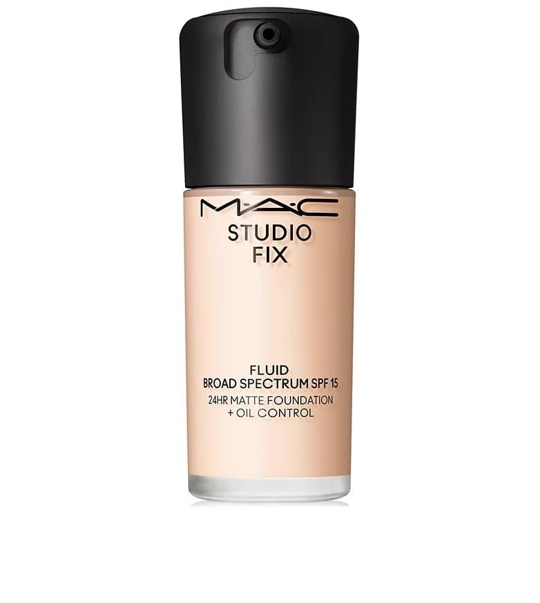 MAC Studio Fix Fluid Foundation SPF15 NW48 - 30 Ml, Langanhaltende Deckkraft