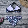 thumbnail image 5 of Aayomet Maillots de Bain pour Femmes 2024 Pack Rigide Maillots de Bain Assortis à Rayures Ensemble Tankinis (Noir, m), 5 of 5