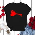 thumbnail image 4 of FASHOFT Valentines Shirts for Men Matching Couples Long Sleeve Shirt Valentines Day Gifts for His and Her Black L, 4 of 5
