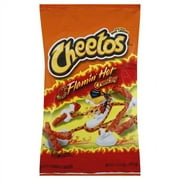 Cheetos Crunchy Flamin' Hot Cheese Flavored Snacks, 9.5 Oz.